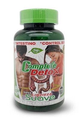 CHAPIS SPICY & TEA Complete Detox Organic./ Super Limpieza Suave 90 Capsules