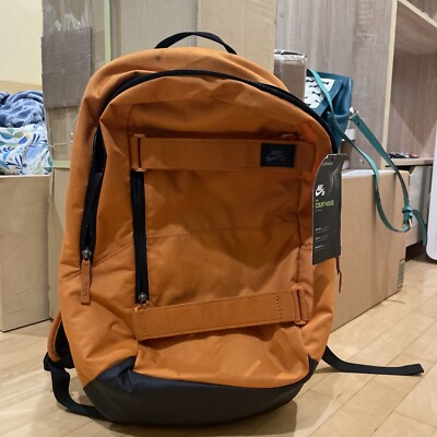 Nike SB Courthouse Backpack Orange/Black | eBay