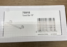Delta 75918 Trinsic 18  Towel Bar, Chrome READ 
