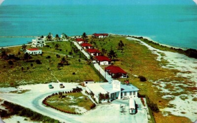 Greyhound Key FL-Florida  Greyhound Post House Advertisement Vintage Postcard