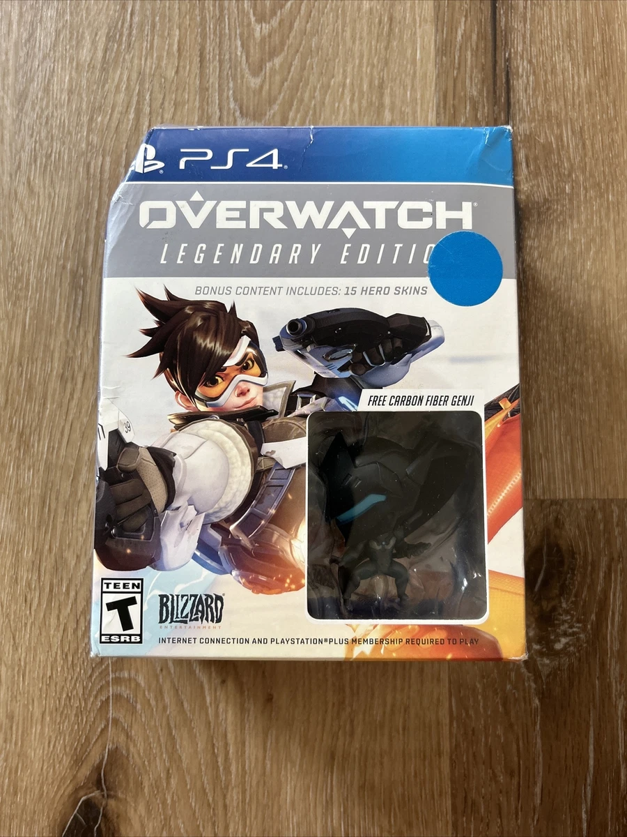 Overwatch Legendary Edition Bundle Carbon Fiber Genji Sony PS4 NEW