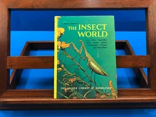 The Insect World- Norman M. Lobsenz, 1962, A Deluxe Edition, Golden Press