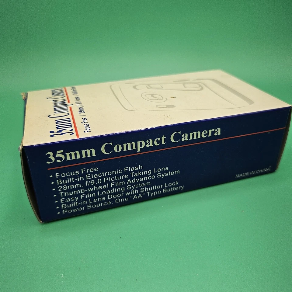 Vivitar T201 35mm Camera With Original Box And Instuctions BRAND NEW SEALED VTG - Image 2 of 3