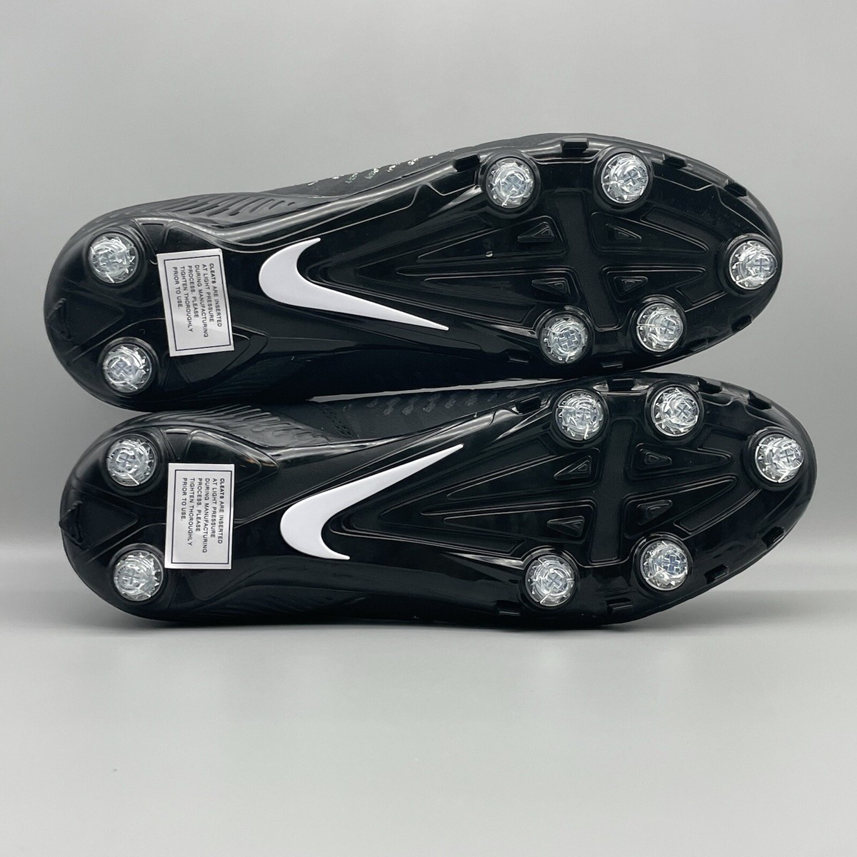 Nike Alpha Menace Pro 2 Football Cleats Black White Men\'s Size 11 CK4277-001 NEW Nike Alpha Menace Pro 2 Football Cleats Black | Mercari main image 2
