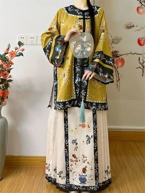 VETEMENTS Abiti Hanfu Stile Cinese Antico Costume Principessa Tradizionale Ricamo Cos