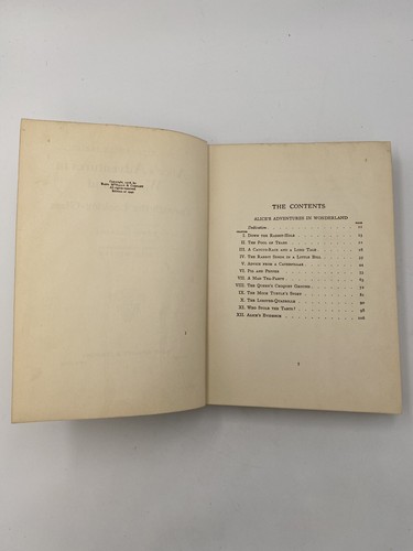 ALICE IN WONDERLAND Lewis Carroll 1940 Edition of 1916 Copyright Milo Winter HC. - Picture 15 of 24