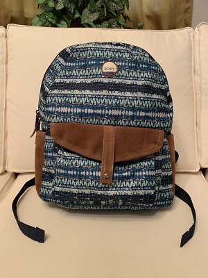 Roxy Women s Printed 16 x12.5  Multipocket Padded Back Backpack