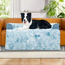 Calming Dog Couch Bed for Large Dogs, 41 X 37 Inch Waterproof Removable Pet Mat