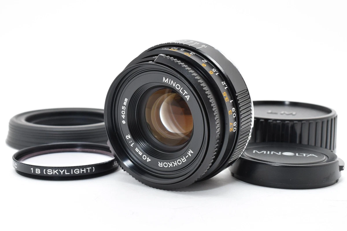 Minolta M Rokkor 40mm F2 for sale | eBay
