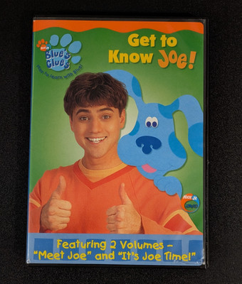 Blue s Clues: Get to Know Joe (DVD, 2002) Nick Jr | Tested & Working