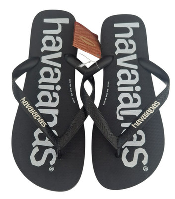 Havaianas Herren Flip-Flops Zehentrenner Sandalen Badeschuhe Strand schwarz Neu