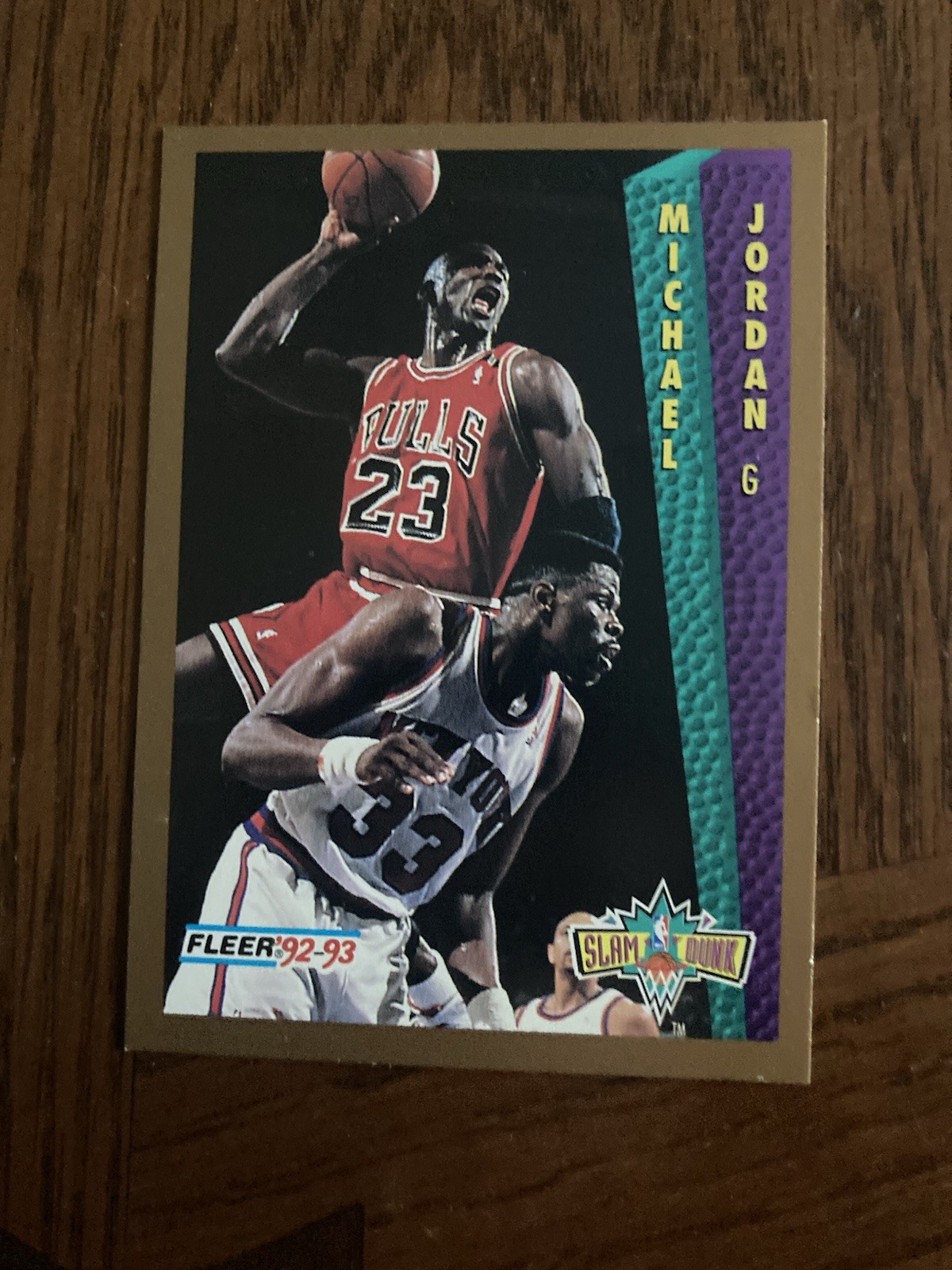 92/93 Fleer Michael Jordan Slam Dunk #273