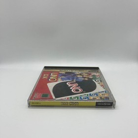 USED UNO DX Sega Saturn SS Japanese ver with Case Tested
