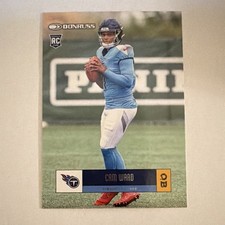 2025 Panini Donruss Rookie Cam Ward R05-CMW Retro 2005 Tennessee Titans Football