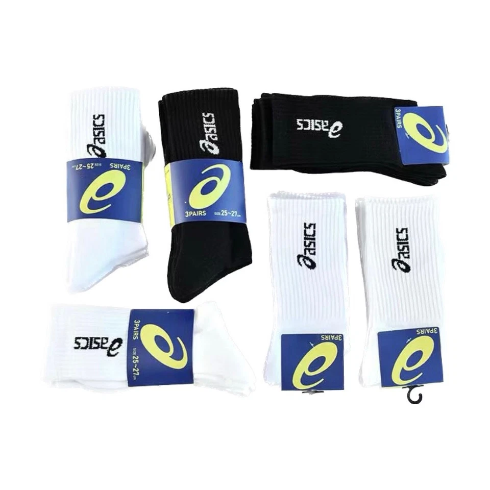 6 pares de calcetines de atleta suaves de algodón para hombre ASICS - Imagen 2 de 2