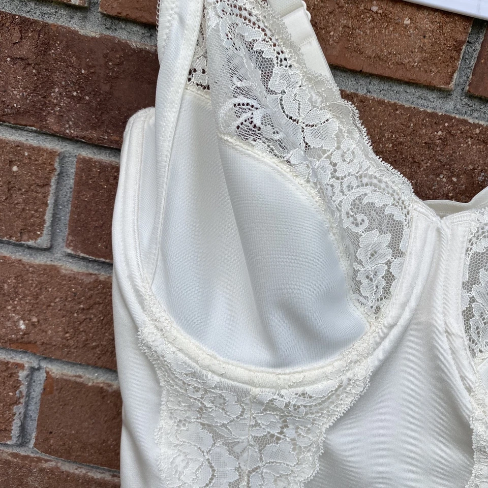 Maidenform Body Briefer All Around Lace Shape Wear Firm Control Unlined Size 38C - Image 2 of 4