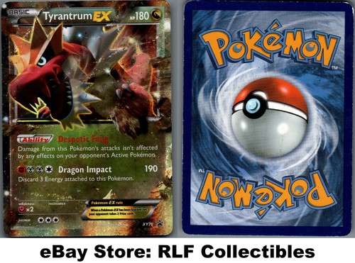 2015 Pokemon, XY Promos, #XY70 Tyrantrum EX, Holo Black Star Promo