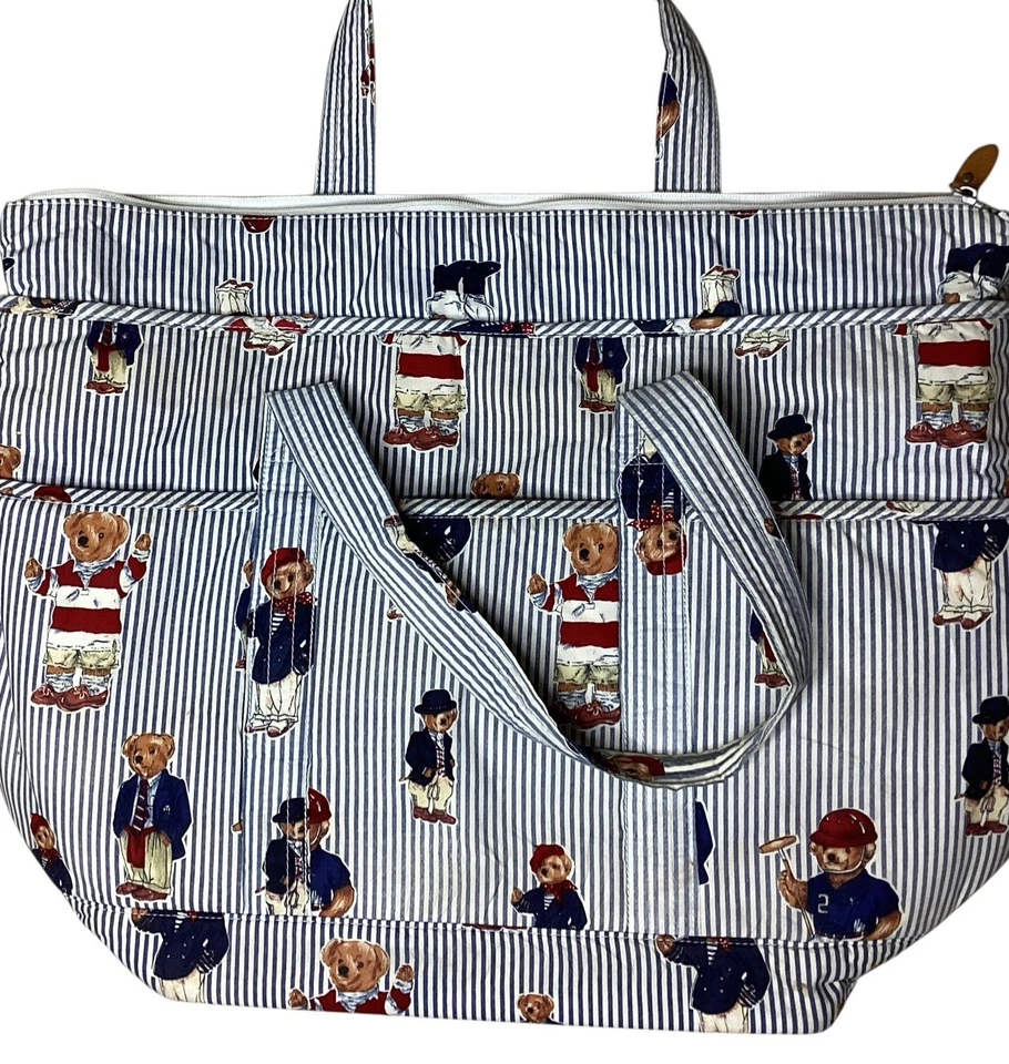 Bolso de Mano Grande Estampado Oso de Peluche POLO RALPH LAUREN 3 Piezas y 2 Bolsas de Accesorios Foto 2 de 4