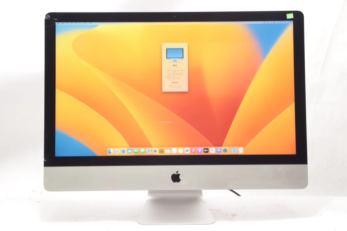 Apple iMac Intel Core i5 7th Gen. 2017 Release Year Apple Desktops