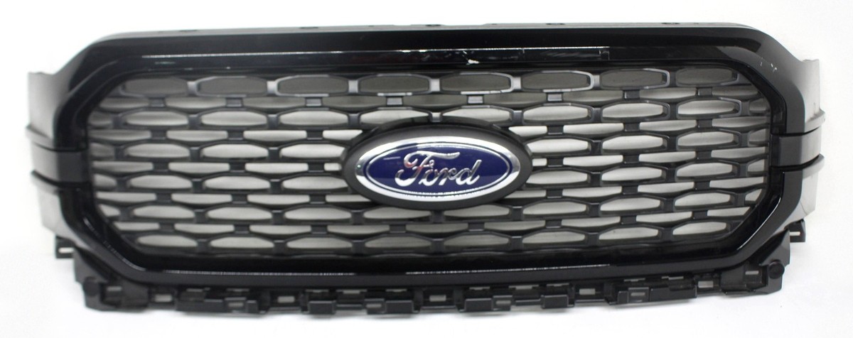 OEM Grille For Ford F150 XL STX Agate Black (UM, M7414) NL34-8200
