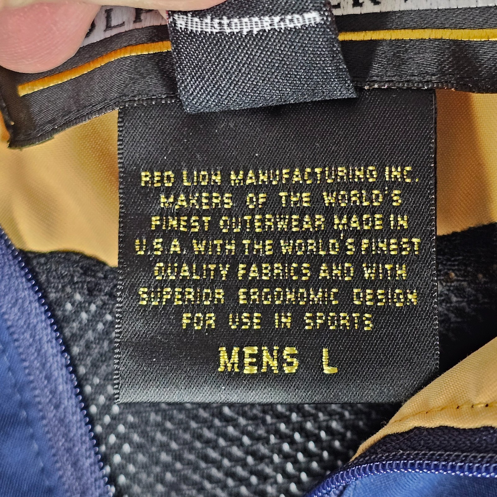 Zero Restriction Windstopper Gore Jacket Men Larg… - image 8