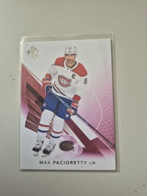 2017-18 Sp Authentic Max Pacioretty Red Parallel #46 Montreal Canadiens 