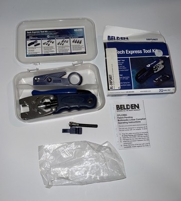 Belden Tech Express Tool Kit DBPSAKIT Double Bubble Compression Cable Pro Strip
