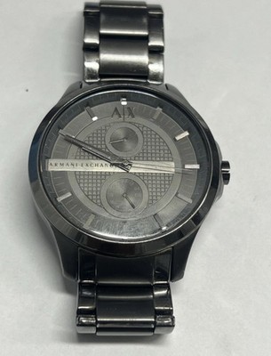Armani Exchange AX2119 Men's Watch Belt Band Bracelet Pre-Owned Minor custmatic 
