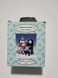 Coca Cola Carhop Clock MADAME ALEXANDER Vtg CLASSIC COLLECTIBLE Figurine 2000