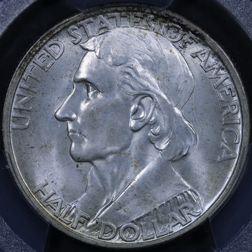 1935 Boone Commemorative Half Dollar - 50c PCGS MS67 - PCGS Gold Shield - Image 3 of 4