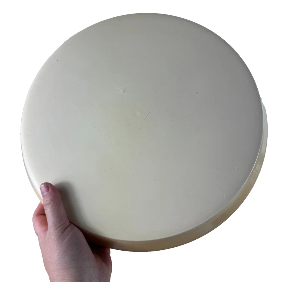 Lot of 2 Vintage 70s Tam Tam Tulip Stools Stackable Plastic Space Age Orange - Image 4 of 4