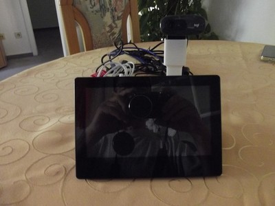 Raspberry pi 3b mit HDMI Monitor und Logitechkamera