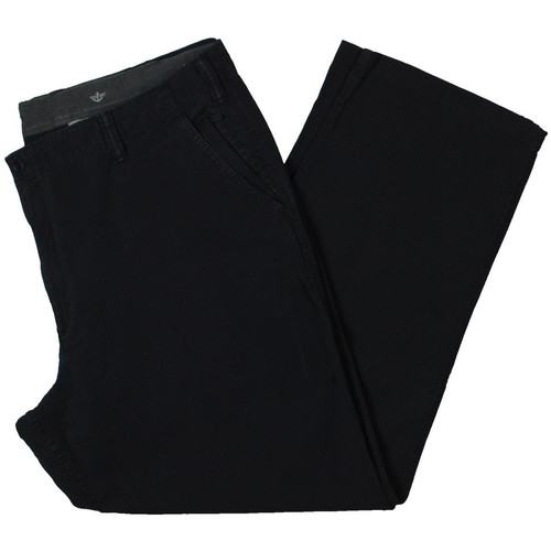 Dockers Mens Downtime Navy Smart 30 Flex Khaki Pants Big & Tall 44/34 BHFO 3812