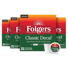 Classic Decaf Coffee K-Cup Pods, 128 Count for Keurig