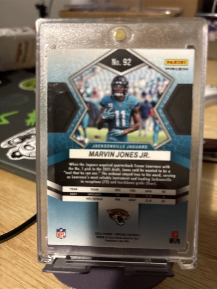 2022 Mosaic Marvin Jones Jr. Genesis Super Short Print Case Hit? - Image 2 of 2