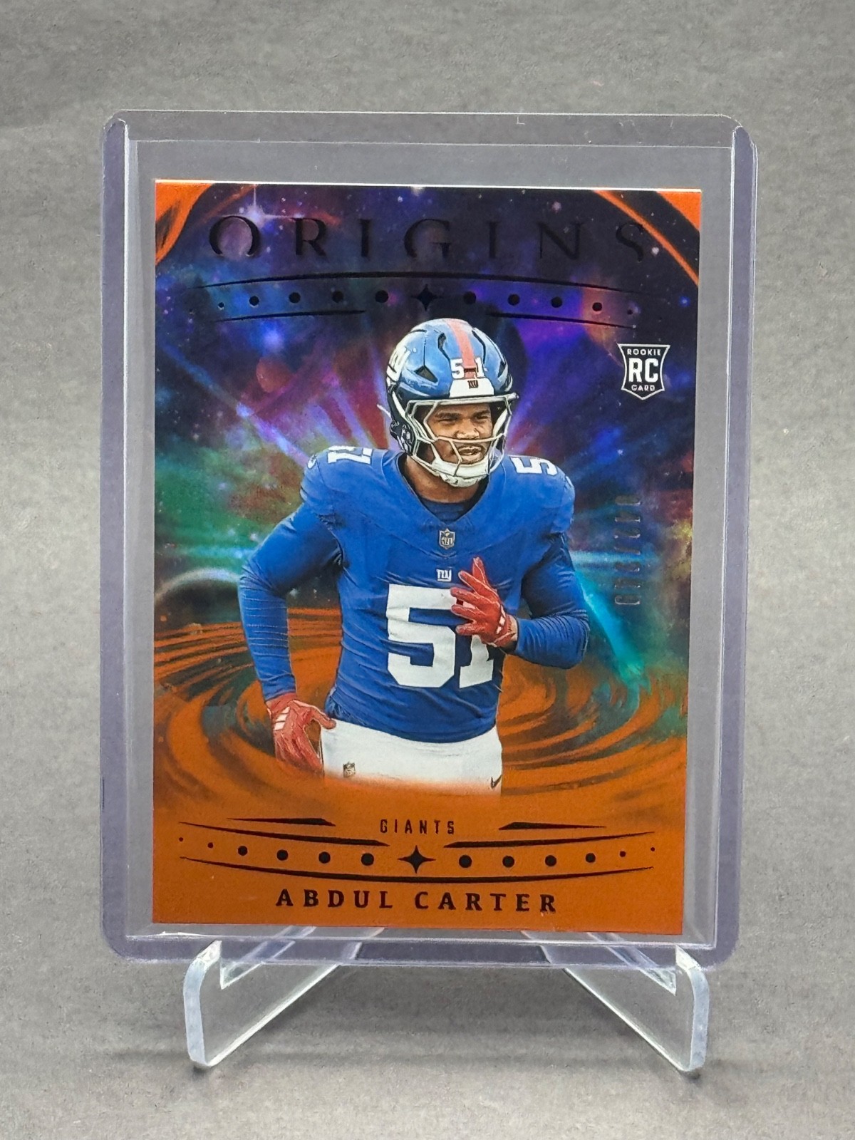 2025 Panini Origins Abdul Carter /249 Orange RC #112