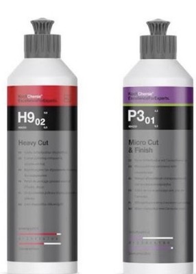 SALE- Koch Chemie Compound Polish Combo, ( 1 Liter )  HEAVY & MICRO CUT,