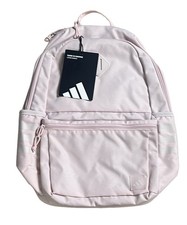 Adidas Classic 3S 5 Backpack Sandy Light Pink Padded Straps New with Tags