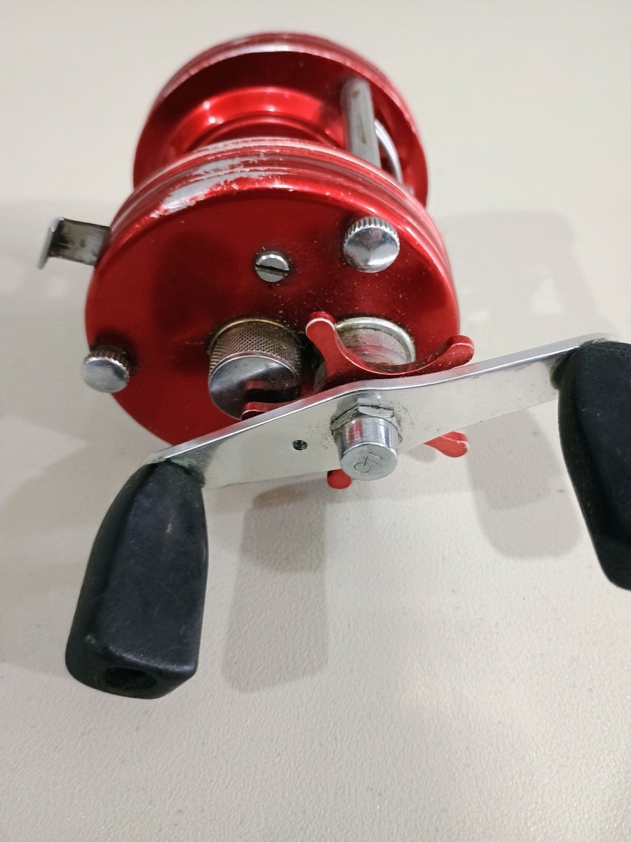 Abu Ambassadeur Red No. 5000, Svangsta, Sweden Vintage Reel No