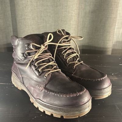 Men's ECCO Track 25 Men Size 10-10.5 High Gore-Tex Boot Waterproof Burgundy 