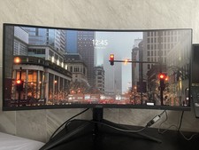 Image of MSI MAG342CQR 34” Curved Monitor - Excellent Condition