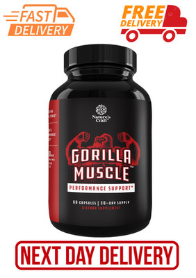 Legal STEROID ANABOLIC pills BULKING Testosterone Booster MUSCLE GROW, 60 cap...