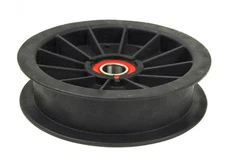 Rotary 12297. PULLEY FLAT IDLER 1-1/4" X 5" replaces HUSTLER 784504
