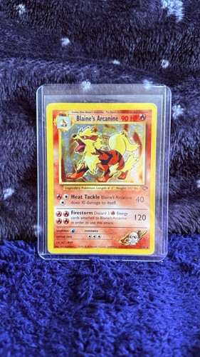 Blaine's Arcanine 1/132 Gym Challenge Holo