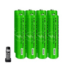 Rechargeable AAA battery for Panasonic cordless phones NiMH battery 400 mAh 1.2V