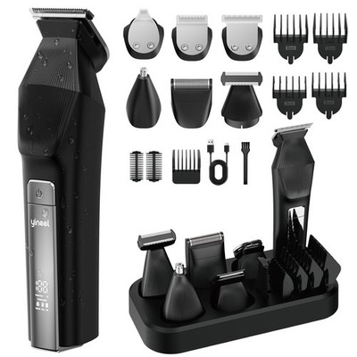 Yineel HC600 Bartschneider Herren All in One Akku Pflegeset Wasserdicht