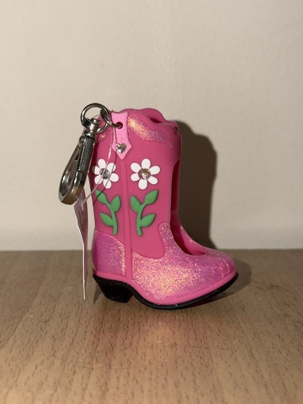 Bath & Body Works Pink Western Boot PocketBac Holder