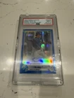 2022 Topps Chrome Bobby Witt Jr Blue Refractor Auto /150 RC PSA 9/10 MINT