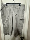 Allison Daley II Light Tan Pull On Pants ~ High Rise ~  Sz 24W ~ 29.5" Inseam — photo 1