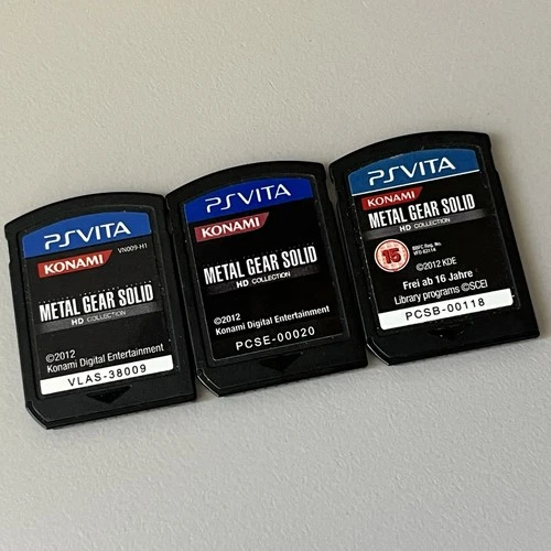 Metal Gear Solid HD Collection (Sony PlayStation Vita, 2012) Cartridge Only